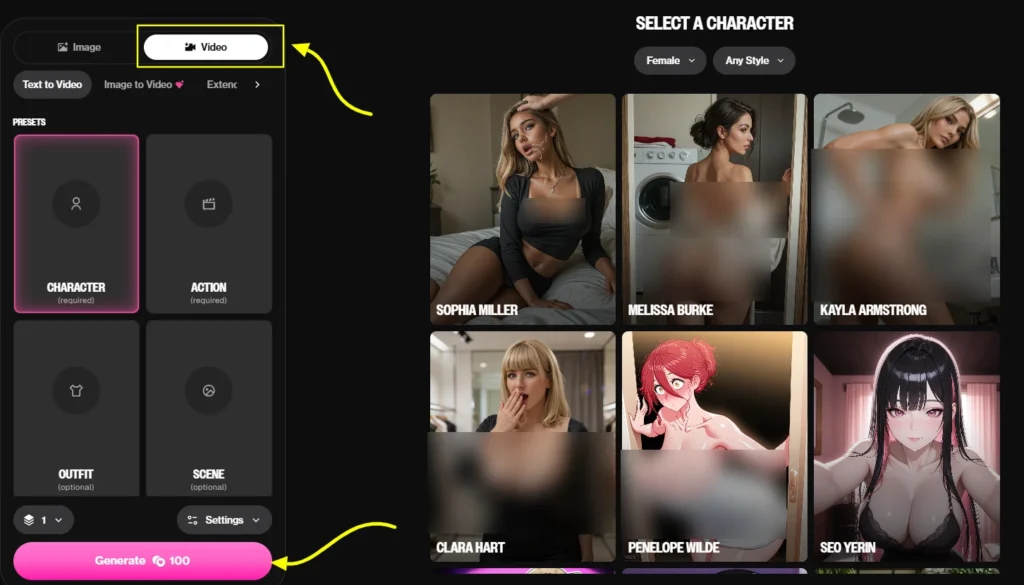 OurDream AI Review 2026: I Did the Real Dreamcoin Maths 7 Ourdream AI - AI Video Generation Interface