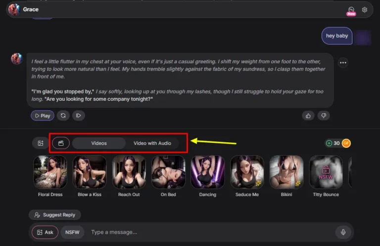 In-Chat Video Generation GirlfriendGPT