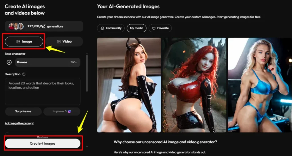 JOI AI Review: $47.99/Year, 100+ Real Performers, One Catch 8 JOI AI Image Generator