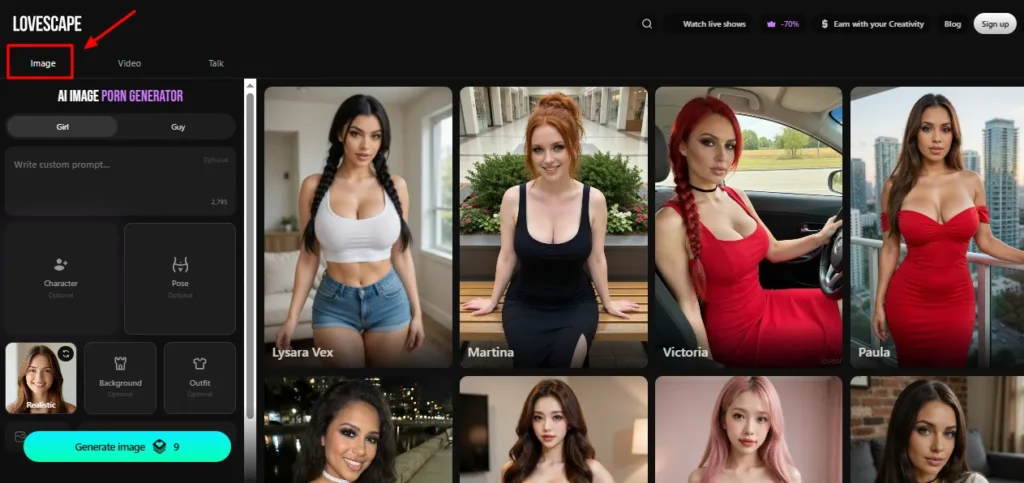 Lovescape Review 2026: The Longest AI Clips in the Business 4 Lovescape Image Generator