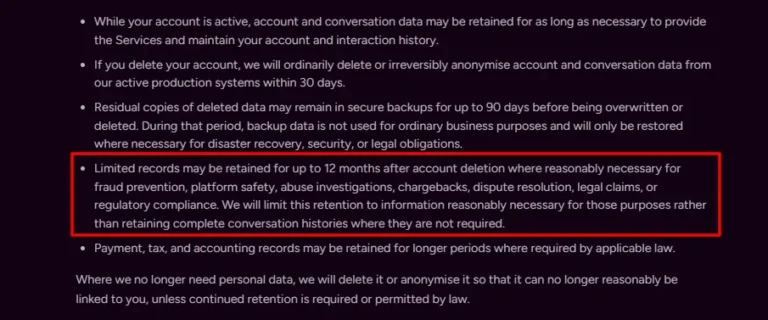 OhChat Privacy Policy
