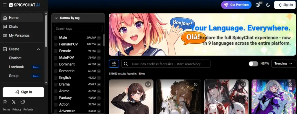 7 Best AI Chatbots for Roleplay: We Tested Character Drift 5 SpicyChat