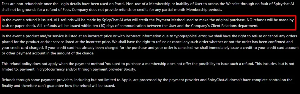 SpicyChat Review 2026: Unlimited NSFW AI Chat (and the Catch) 10 SpicyChat Refund Policy