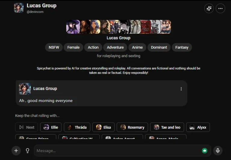 Spicychat AI Group Chat