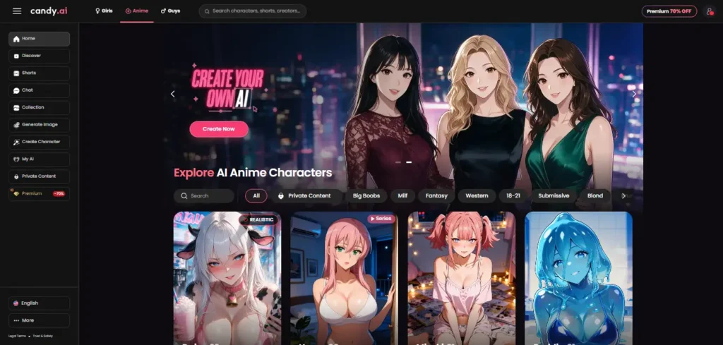 Best Yandere AI Girlfriend Apps in 2026: 8 Picks for Sweet, Obsessive AI Love 8 Candy AI - AI Yandere Girlfriends