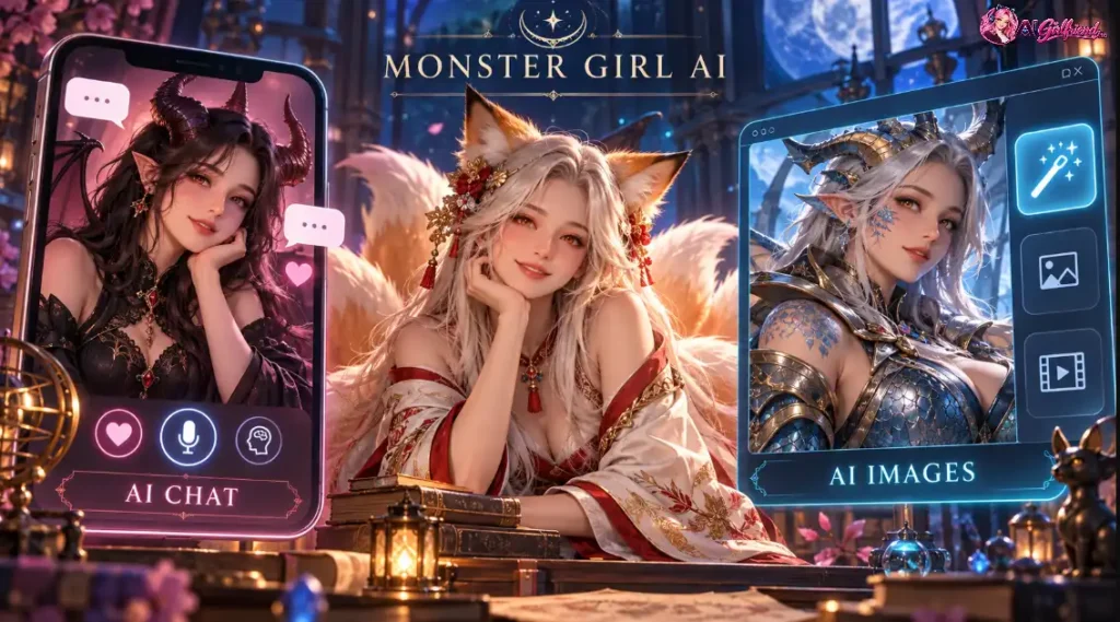 Best Monster Girl & Succubus AI Chat 2026: 8 Picks 3 Fantasy monster girls created by AI