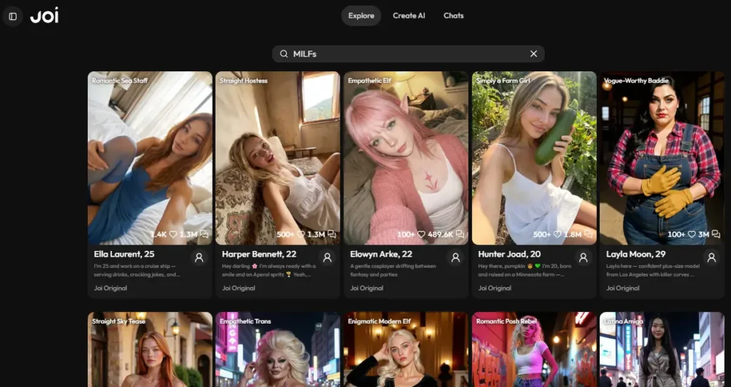 10 Best MILF AI Girlfriends and Generators That Look Their Age 3 JOI AI MILF Characters