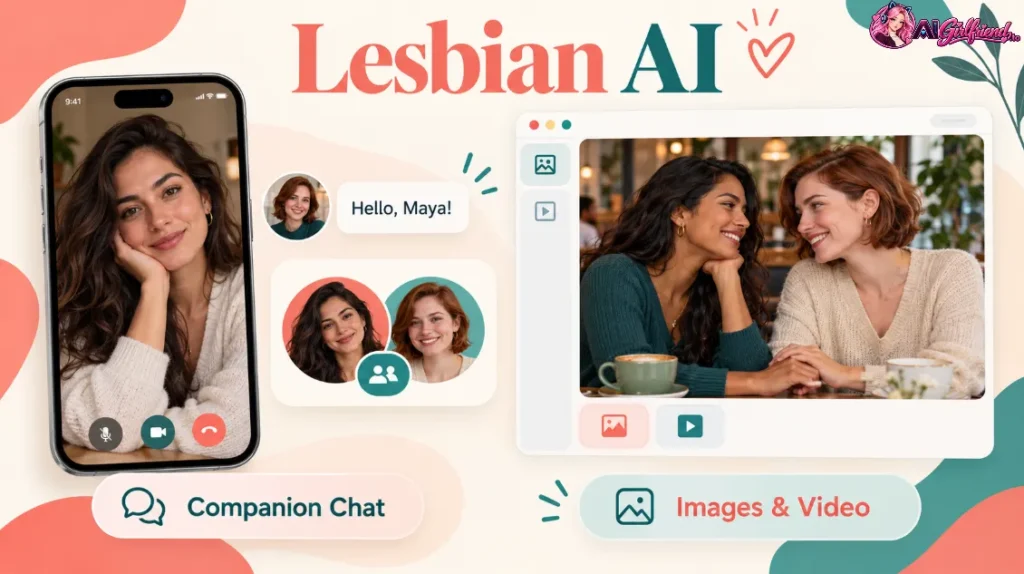 Best Lesbian AI Chat & Generators 2026: 7 Top Picks 3 Lesbian AI chat and image generation