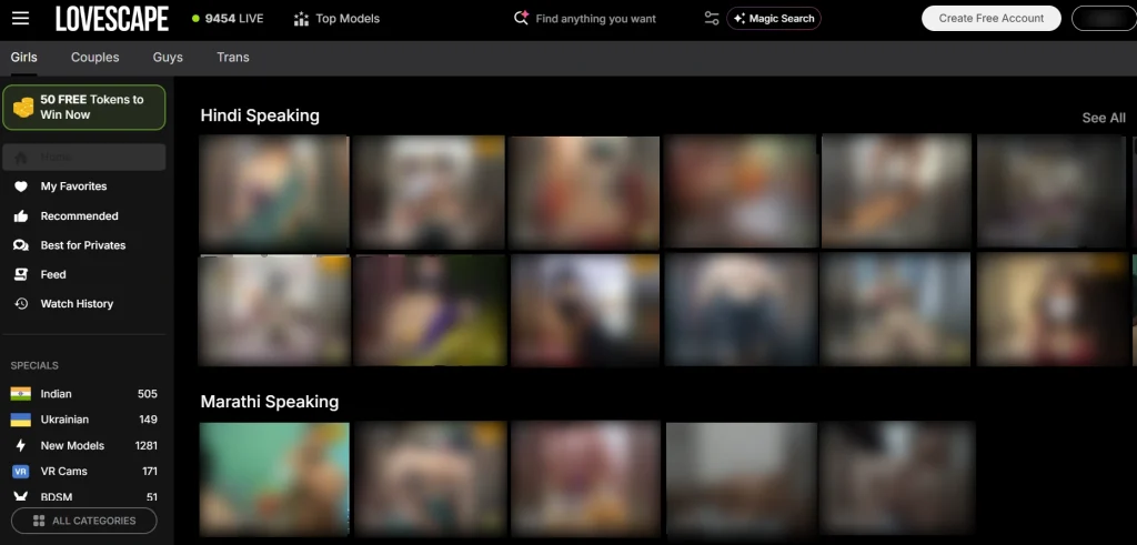 AI Cam Girls: Candy Cams vs FlirtCam vs GoLove vs Lovescape 7 Lovescape AI Cams