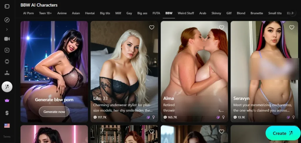 Best BBW AI Generators & Chat 2026: 9 Curvy Picks 5 Lovescape BBW AI Characters