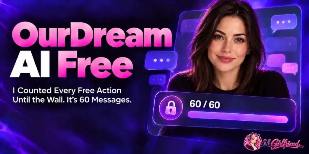 OurDream AI Free: I Hit the Paywall at 60 Messages 2 OurDream AI Free