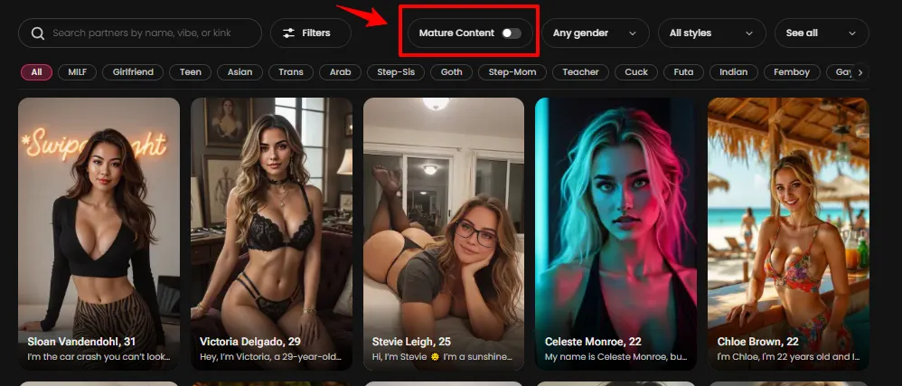 Secret Desires AI Review 2026: The Truth Google Missed 6 Secret Desires AI NSFW content requires opt-in